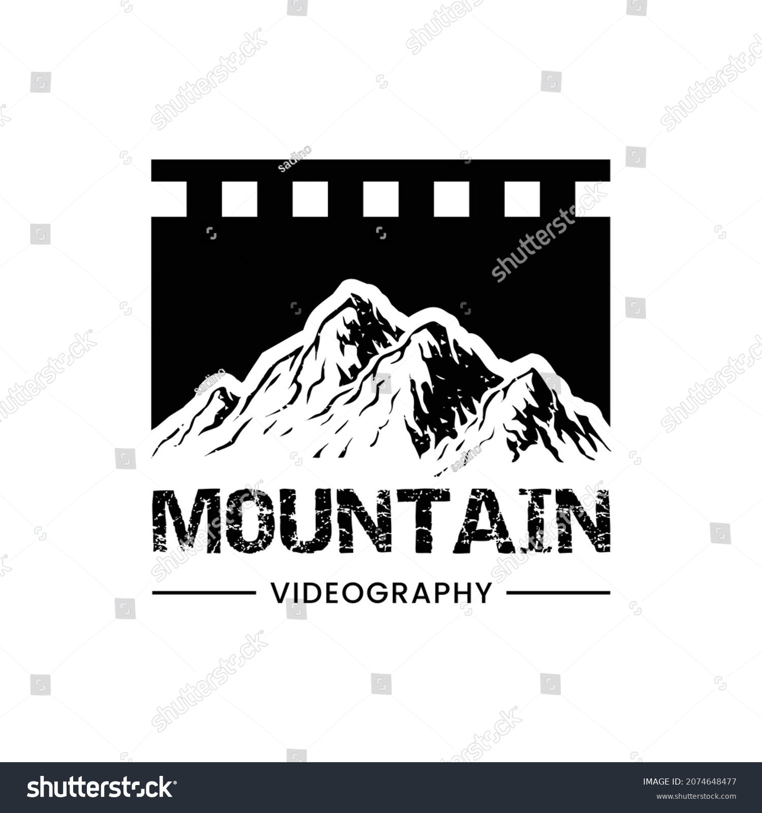 Illustration Mountain Outdoor Adventure Vector Graphics Stock Vector ...