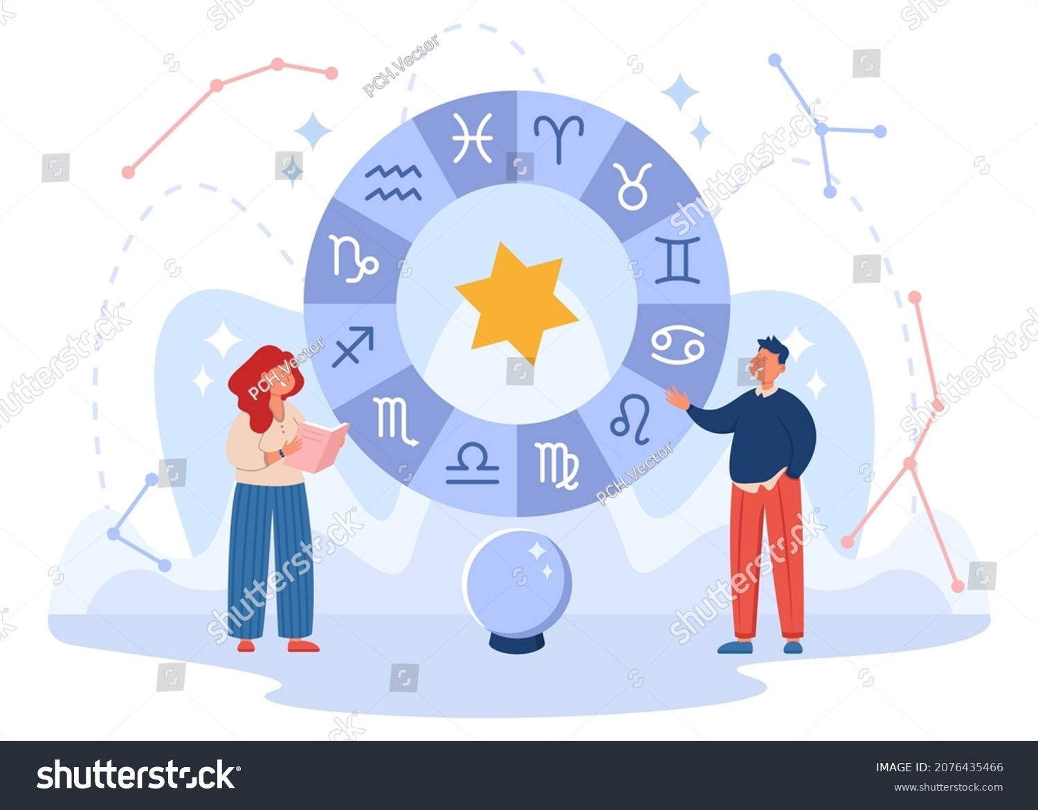 Tiny Characters Symbols Zodiac Signs Magic Stock Vector Royalty Free Tiny Characters Symbols Zodiac Signs Magic Stock Vector Royalty Free