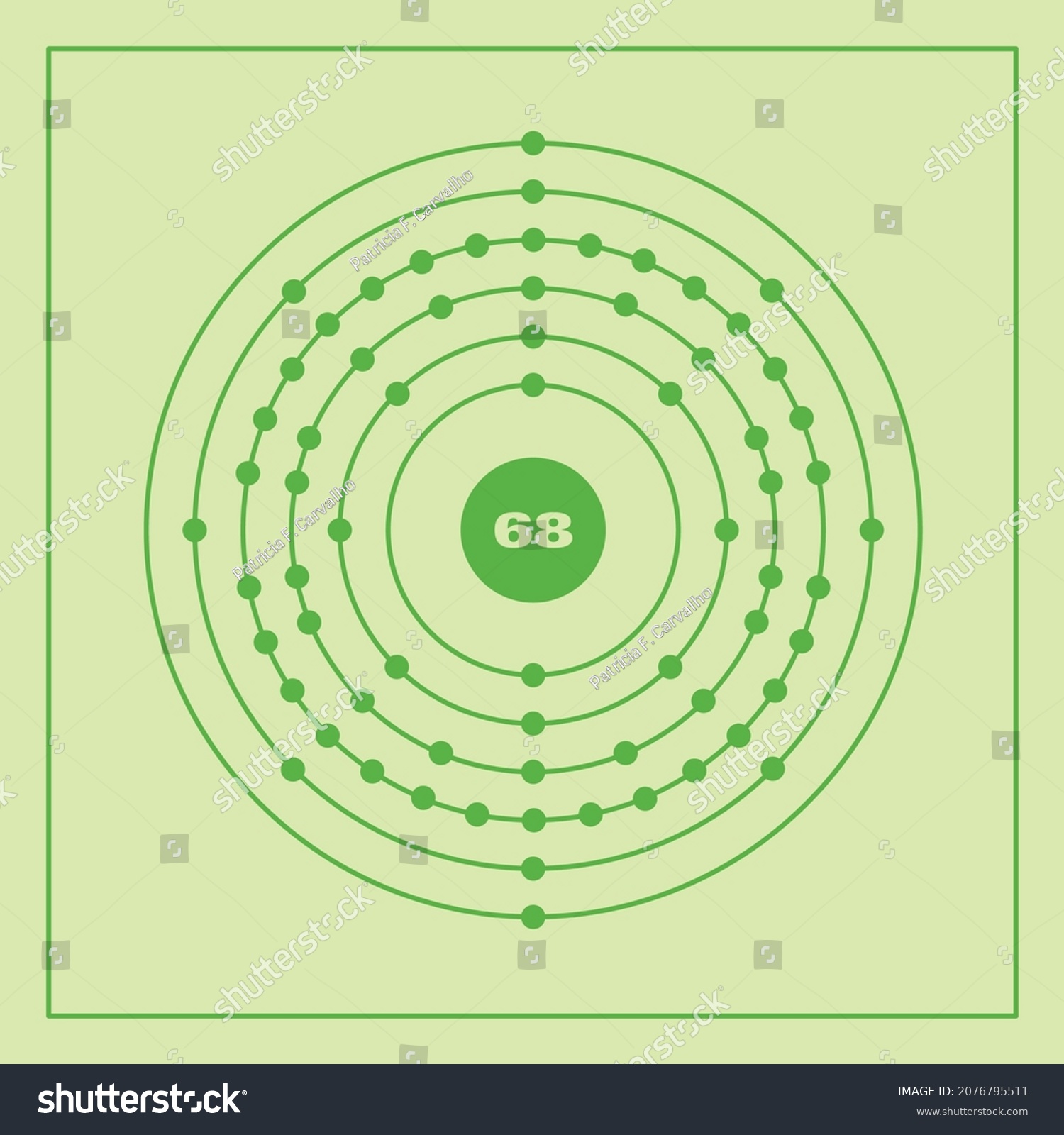 erbium bohr model