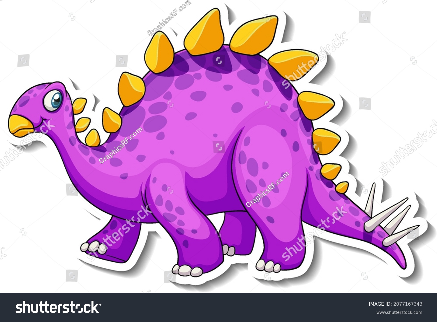 Фиолетовые Динозаврики