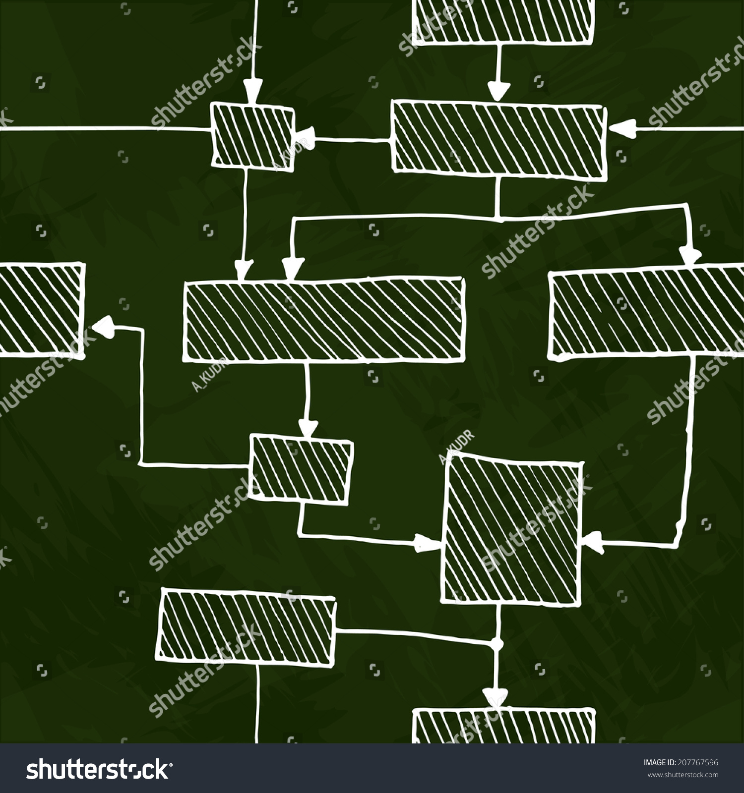 Vector Hand Draw Flowchart Seamless Background Stock Vector Royalty Free 207767596 Shutterstock 6973