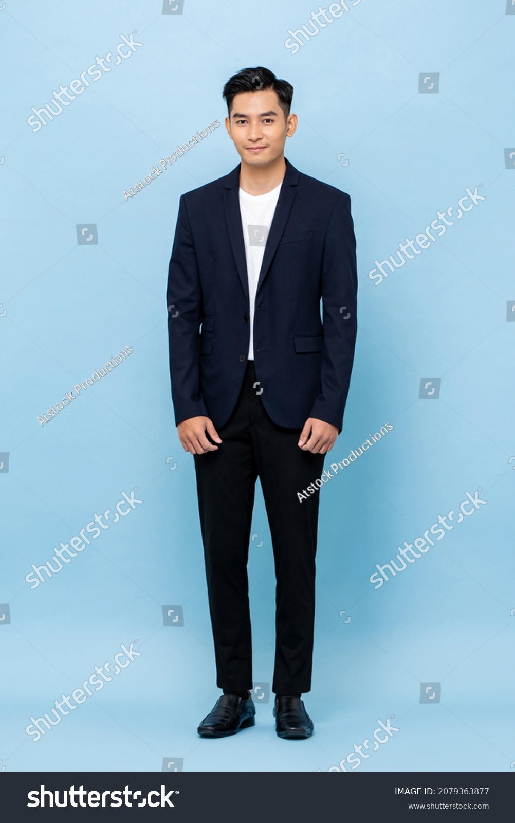 Happy Smiling Young Handsome Southeast Asian Stock Photo 2079363877 ...