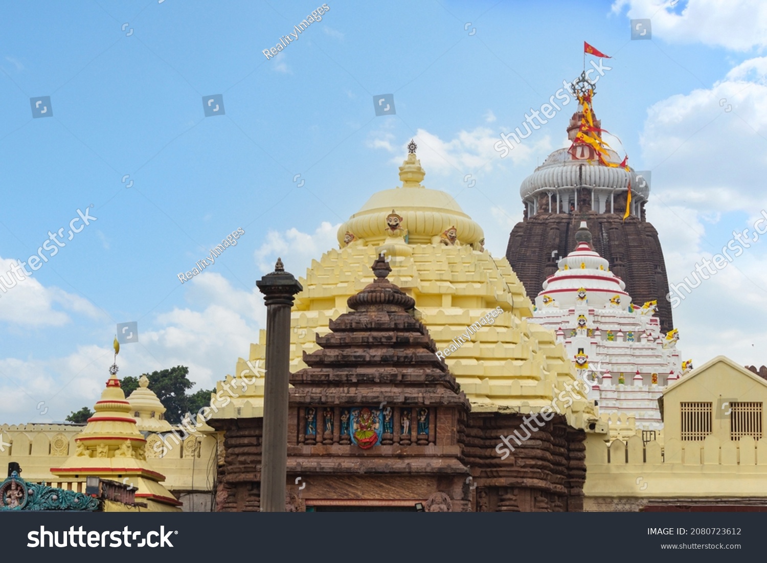 Main Temple Dome Jagannath Temple Famous Stock Photo 2080723612 ...