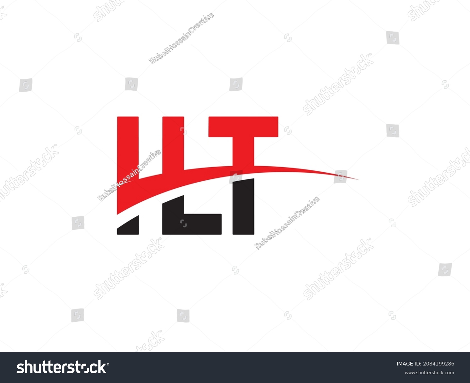 Ilt Letter Initial Logo Design Vector Stock Vector (Royalty Free ...