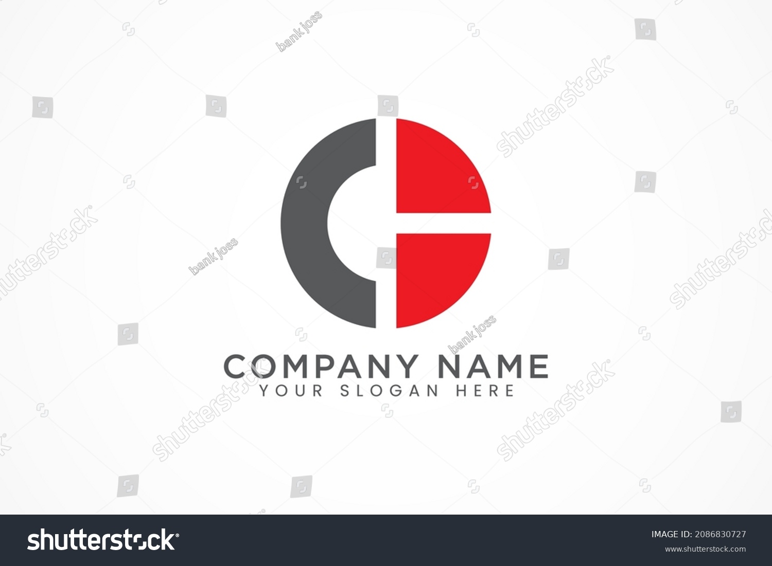 Circular Letter C B Vector Logo Stock Vector (Royalty Free) 2086830727 ...