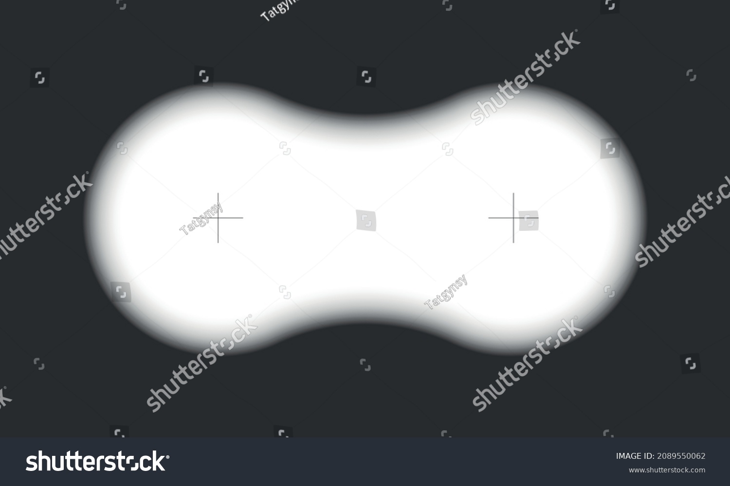 Sight Binocular Viewfinder Soft Blurry Edges Stock Vector (royalty Free 