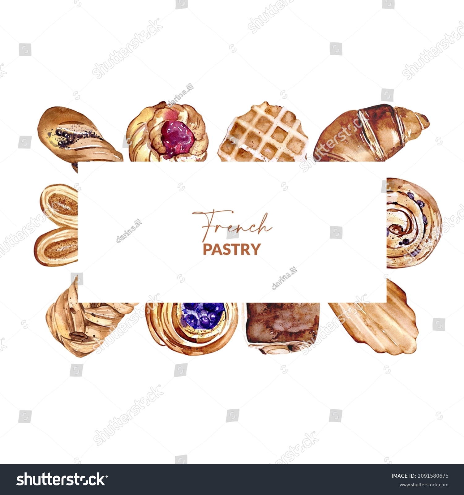 breakfast pastry clipart