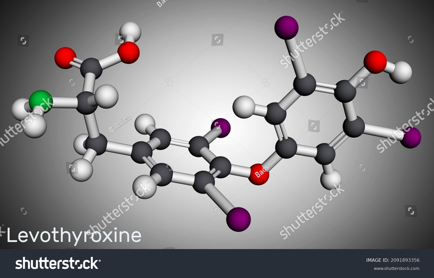 Melatonin Molecule Hormone That Regulates Sleep 库存矢量图 免版税 Shutterstock