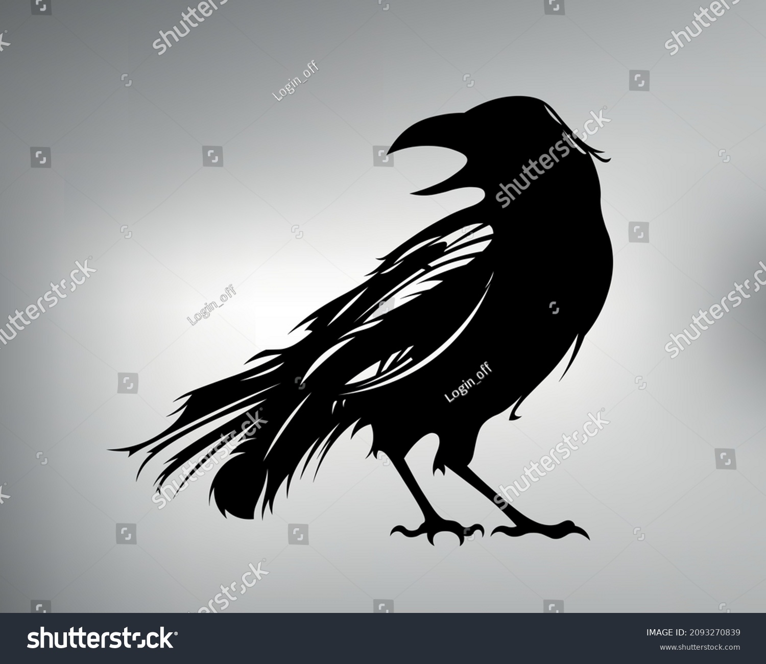 crow tattoo