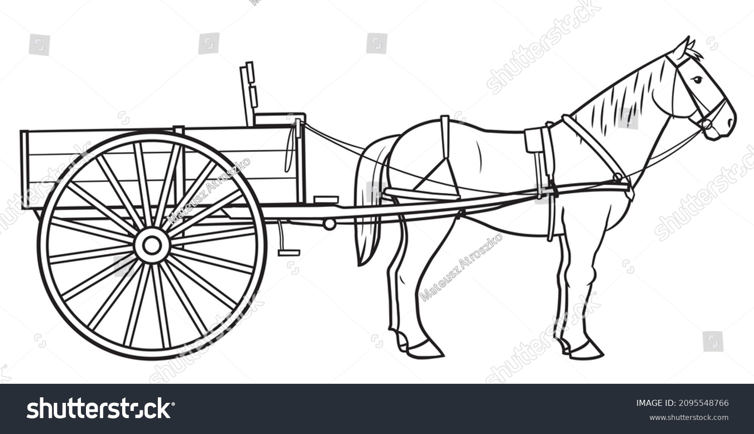 38,972 Horse With Cart Images, Stock Photos & Vectors | Shutterstock