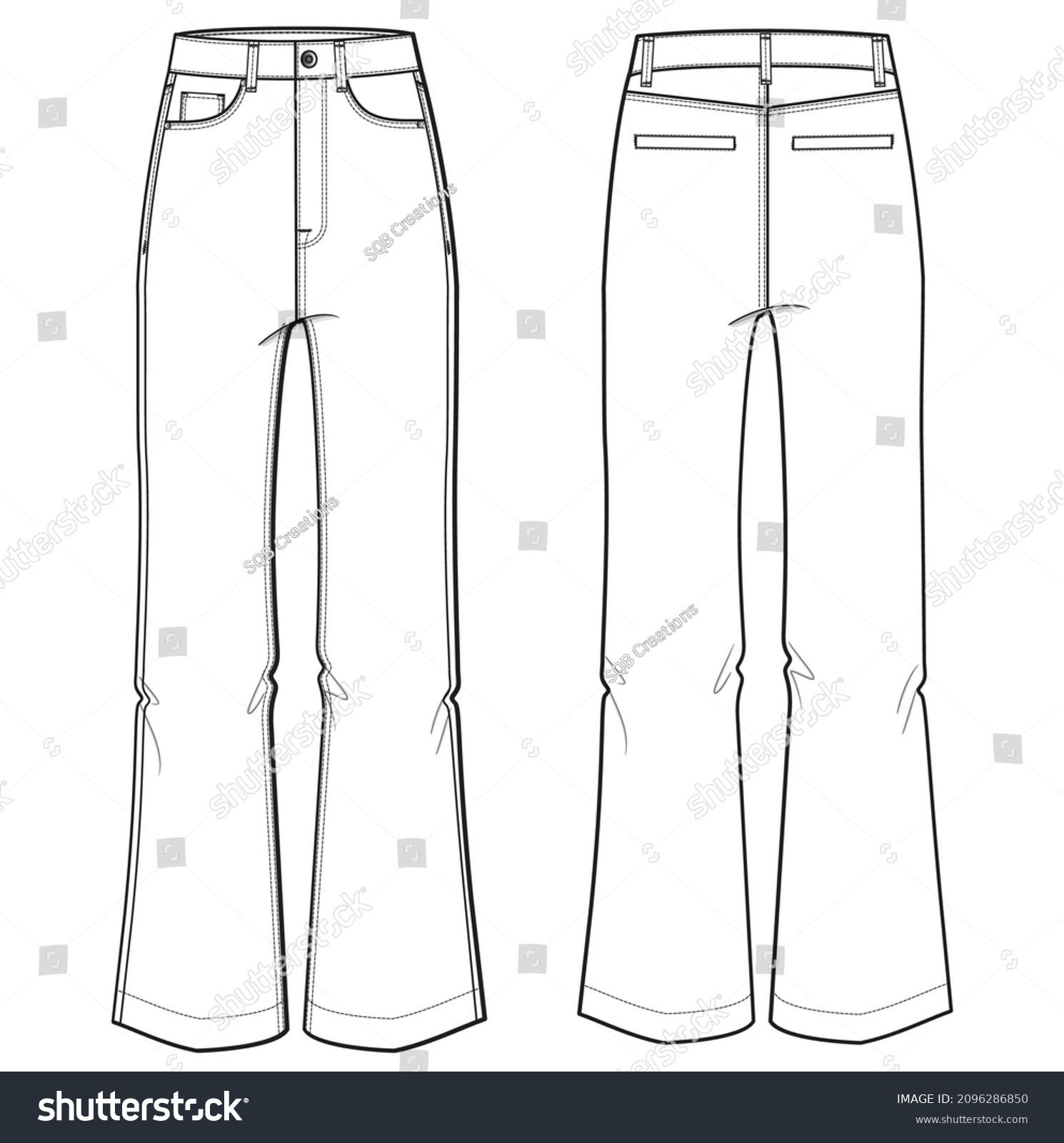 116 Denim Patterns In Cad Images, Stock Photos & Vectors | Shutterstock