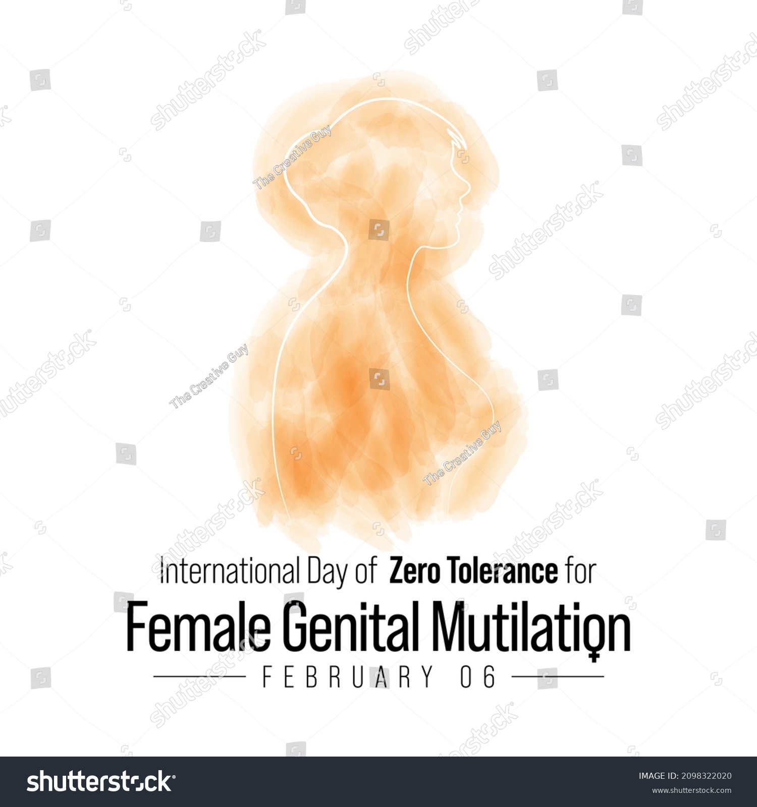 International Day Zero Tolerance Female Genital Stock Vector Royalty Free 2098322020 6647