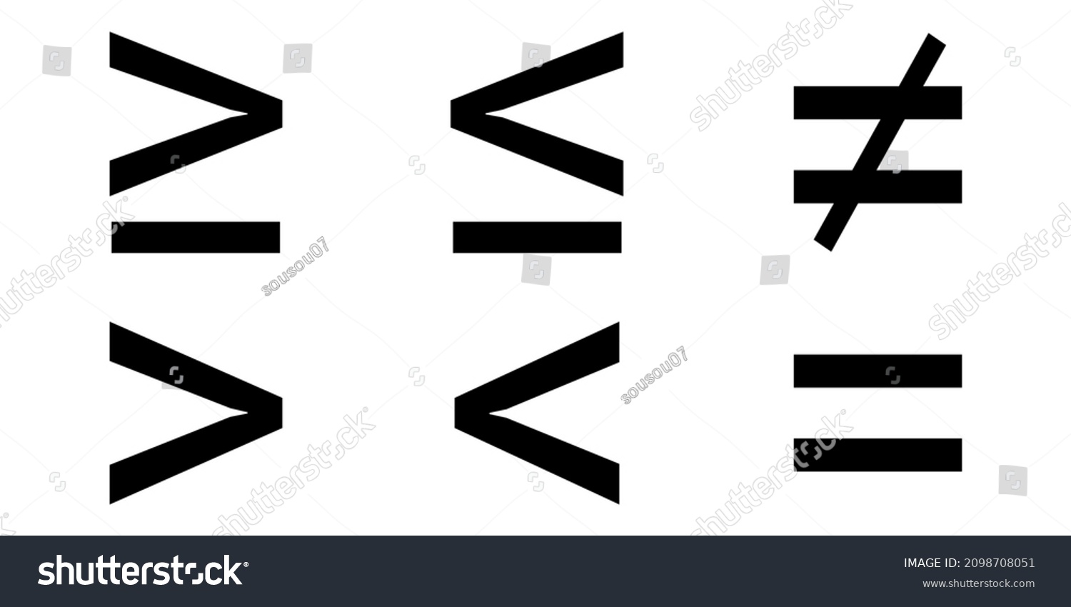 less-than-greater-than-equal-symbol-stock-vector-royalty-free