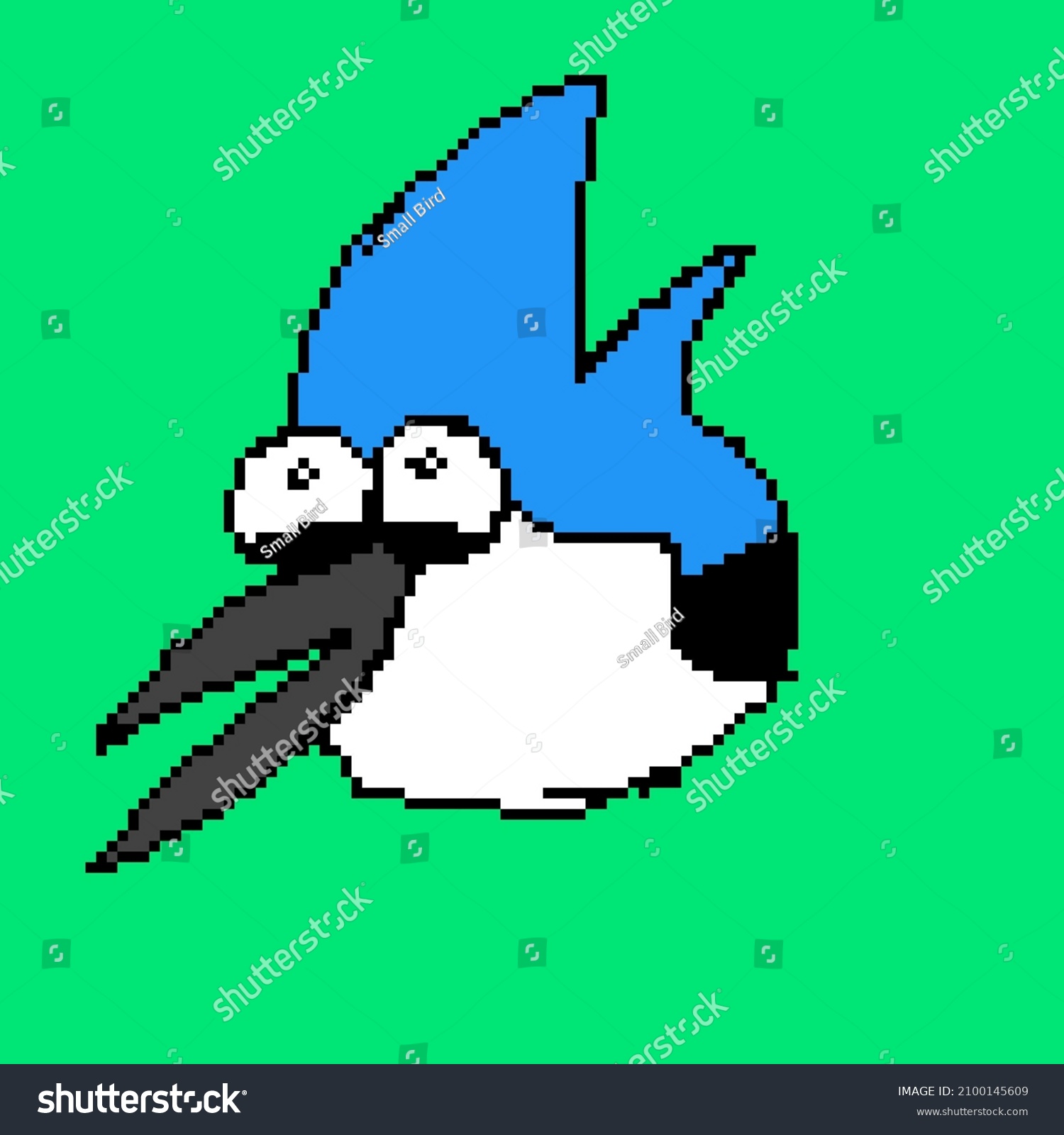 Pixel Art Cartoon Character Stock Illustration 2100145609 | Shutterstock