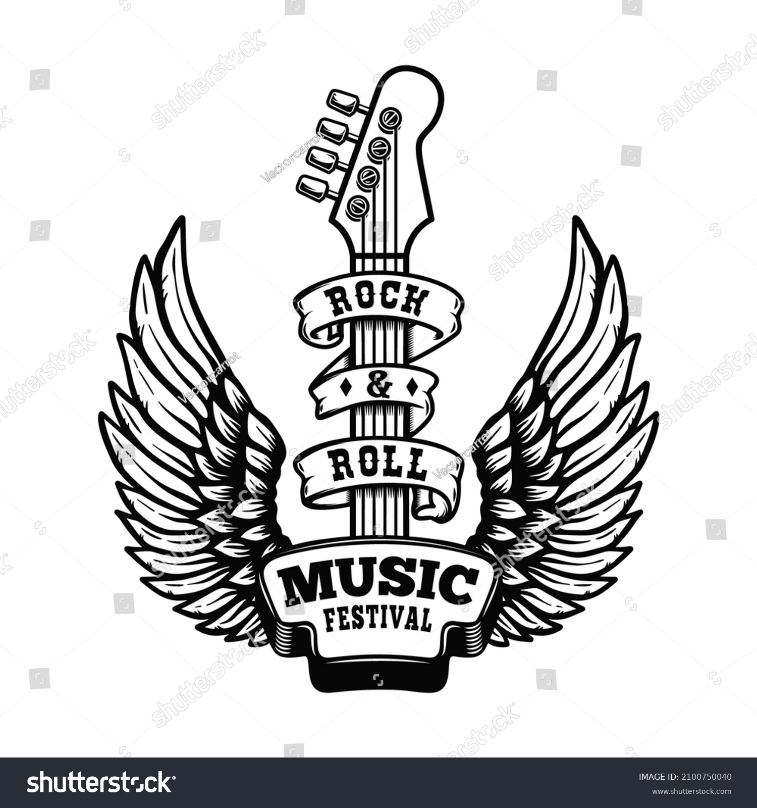 english rock band logo