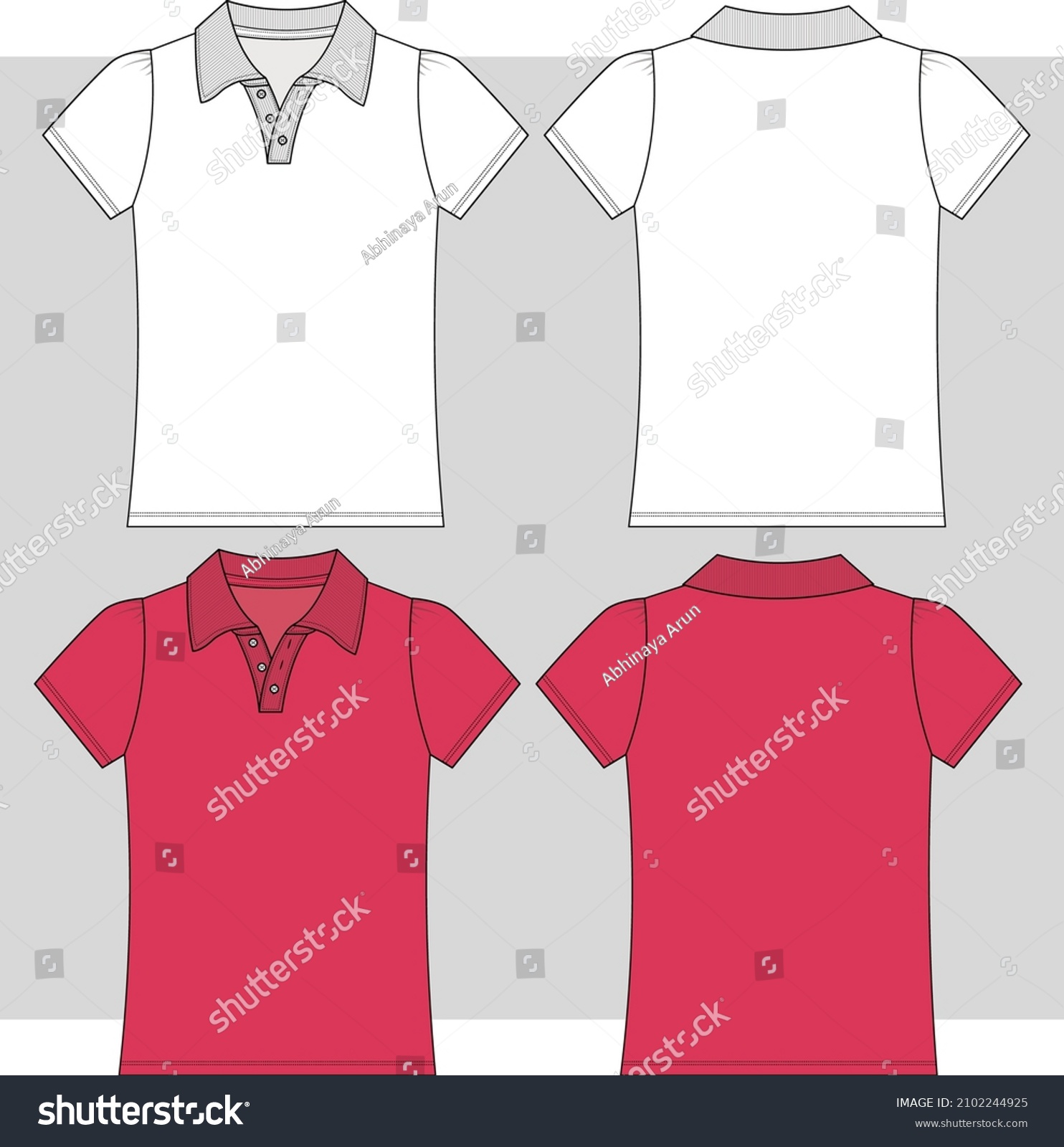 120 Half button shirt girl Images, Stock Photos & Vectors | Shutterstock