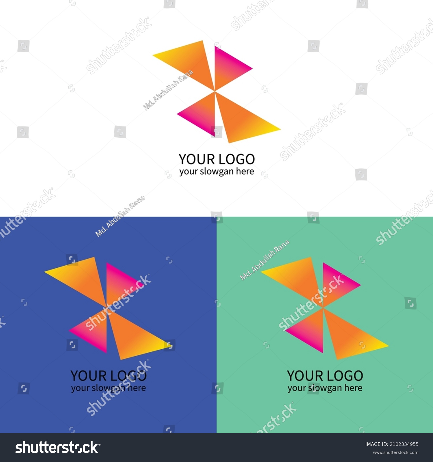 Rectangles Logo Vector Eps File Arts Stock Vector (Royalty Free ...