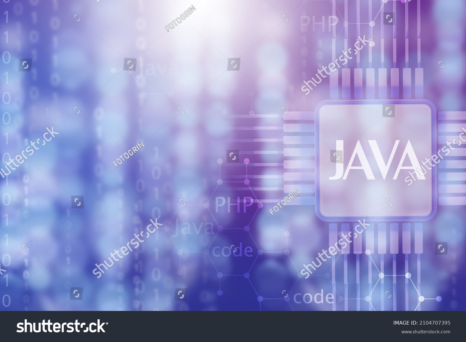 Java Processor Java Word On Processor Stock Illustration 2104707395 ...