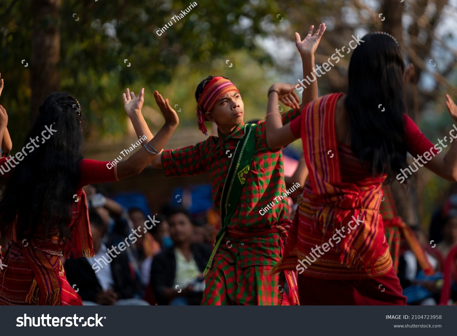 Rabha Folk Dance Shoot Date 5 Stock Photo 2104723958 | Shutterstock