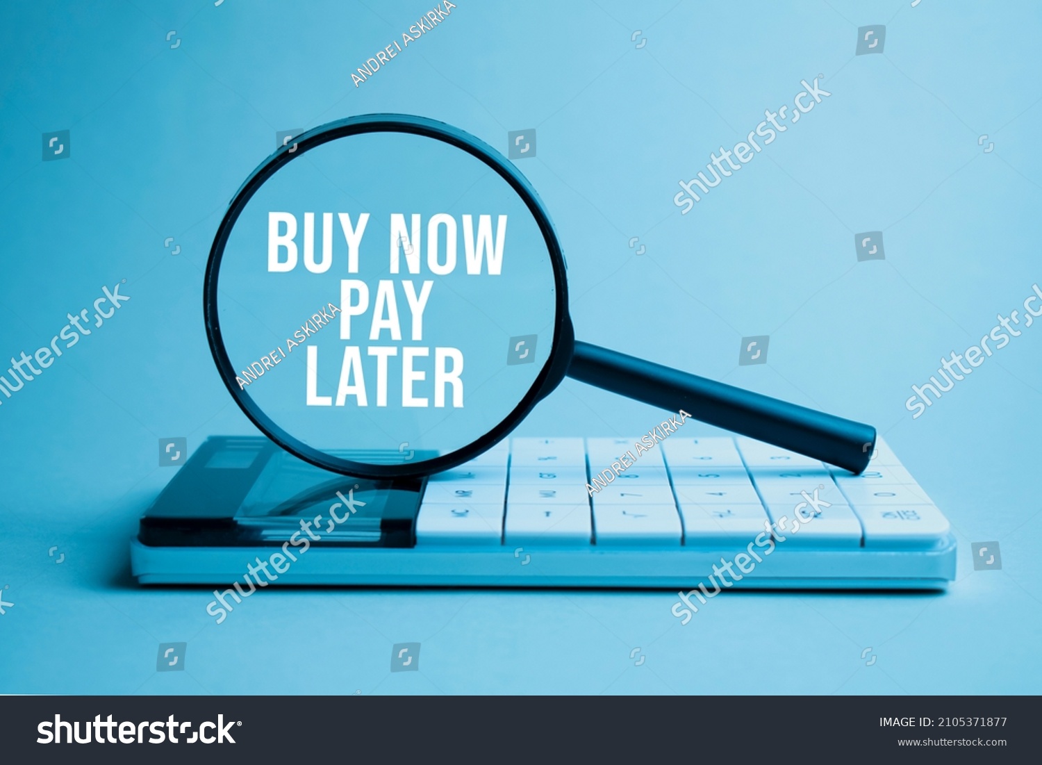 Finance Business Concept On White Background Stock Photo 2105371877 