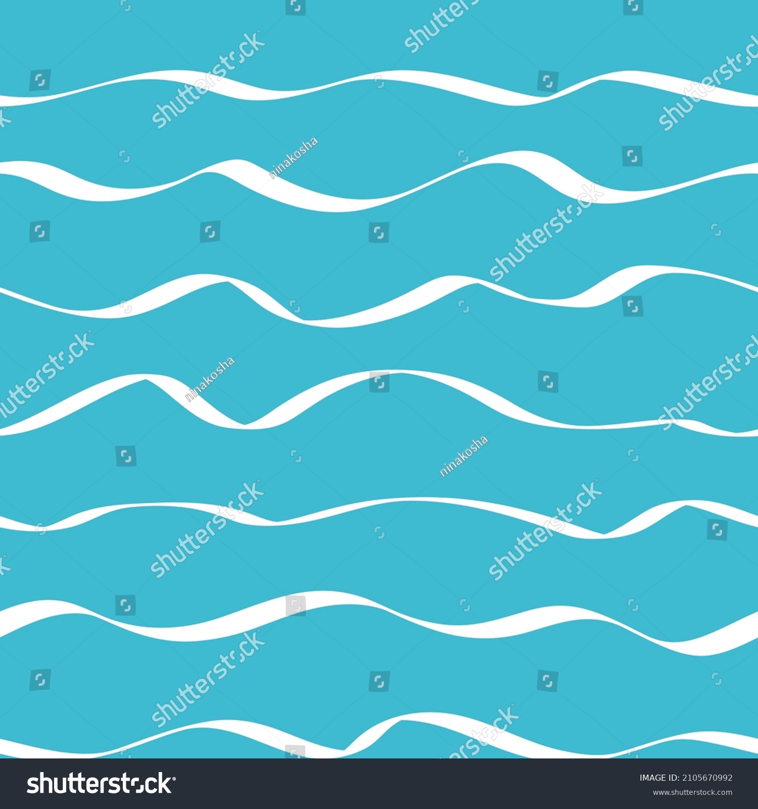 l drawn waves