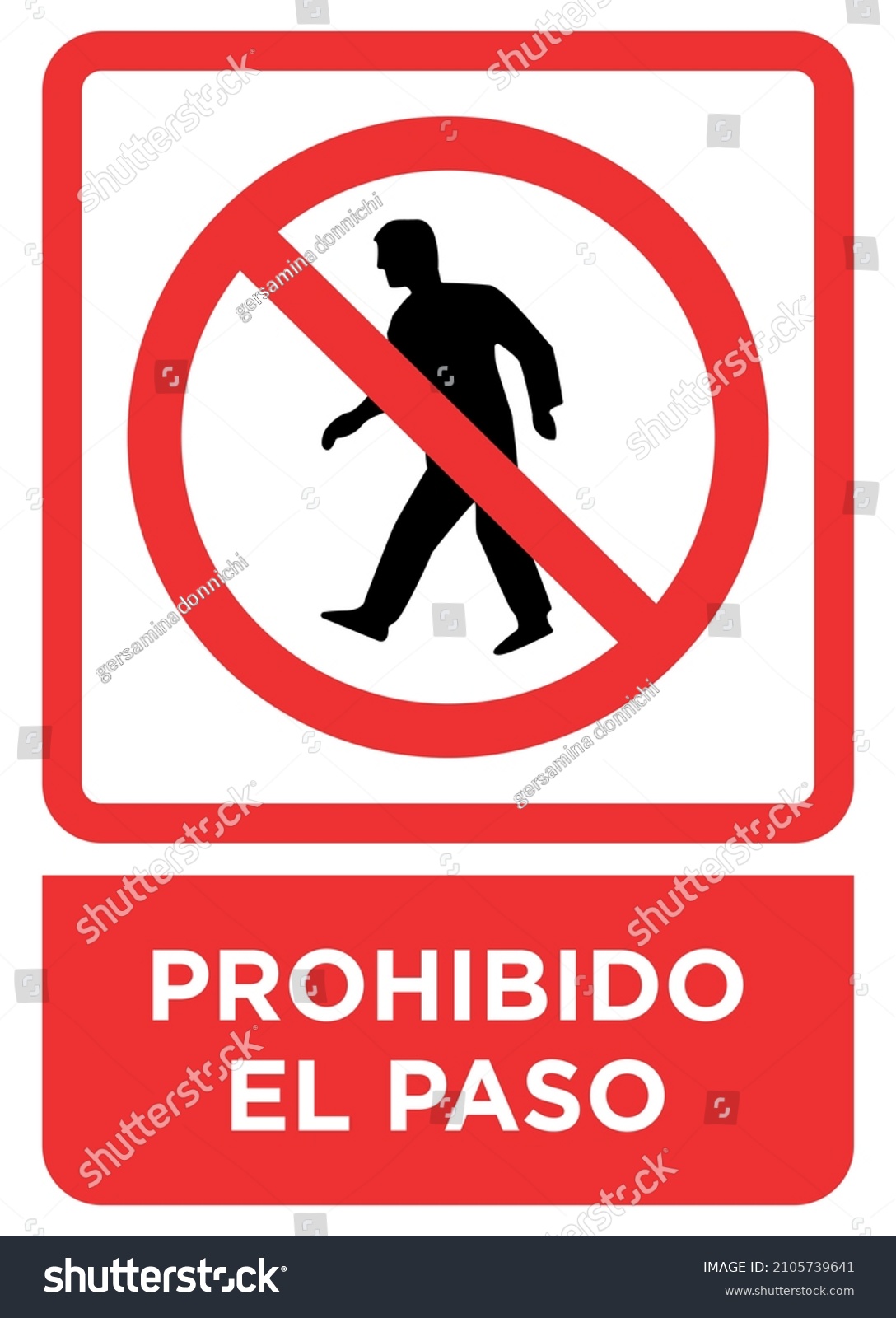 prohibido-el-paso-25-images-photos-et-images-vectorielles-de-stock