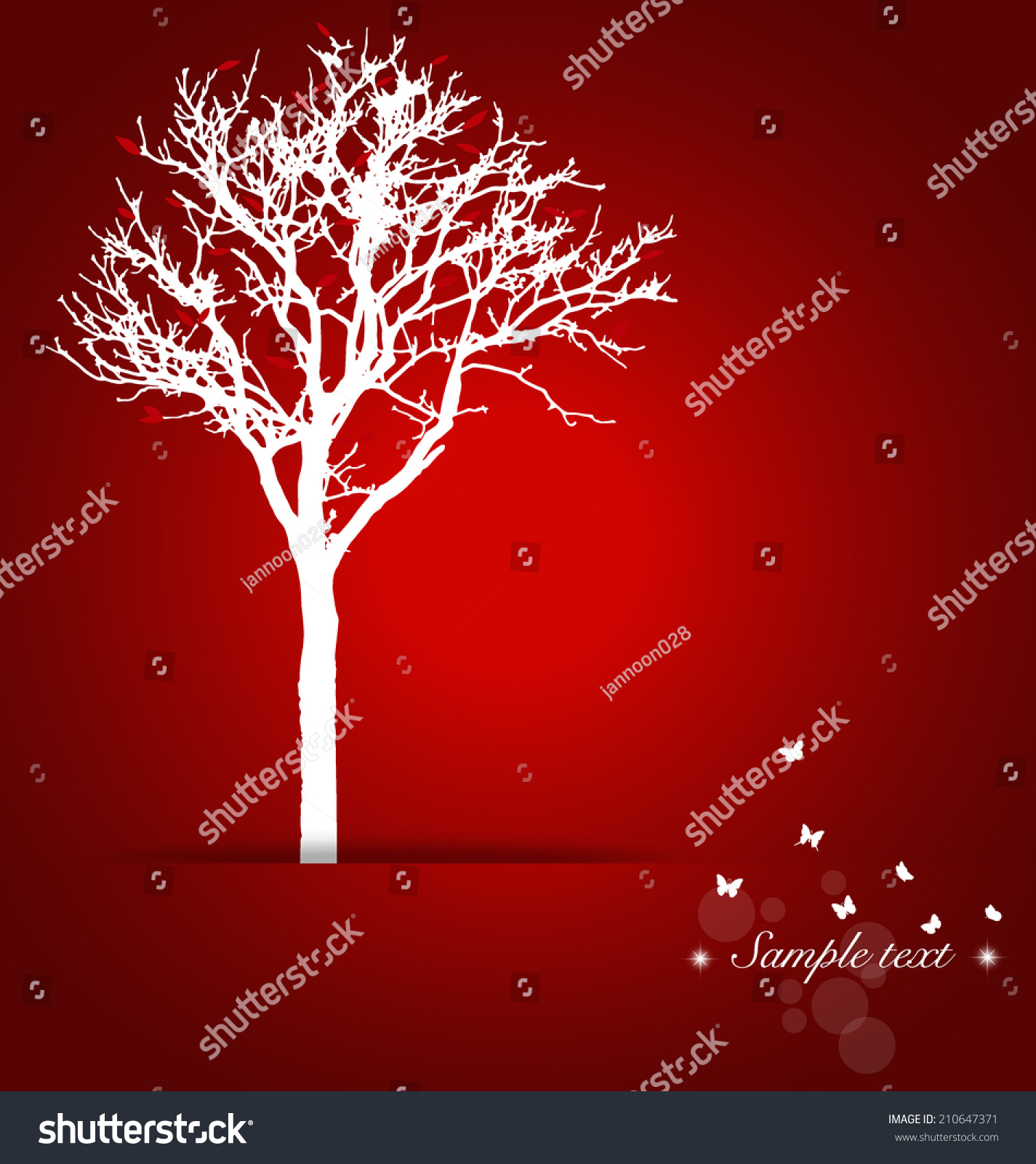 Abstract Tree Vector Illustration Stock Vector Royalty Free 210647371   Stock Vector Abstract Tree Vector Illustration 210647371 