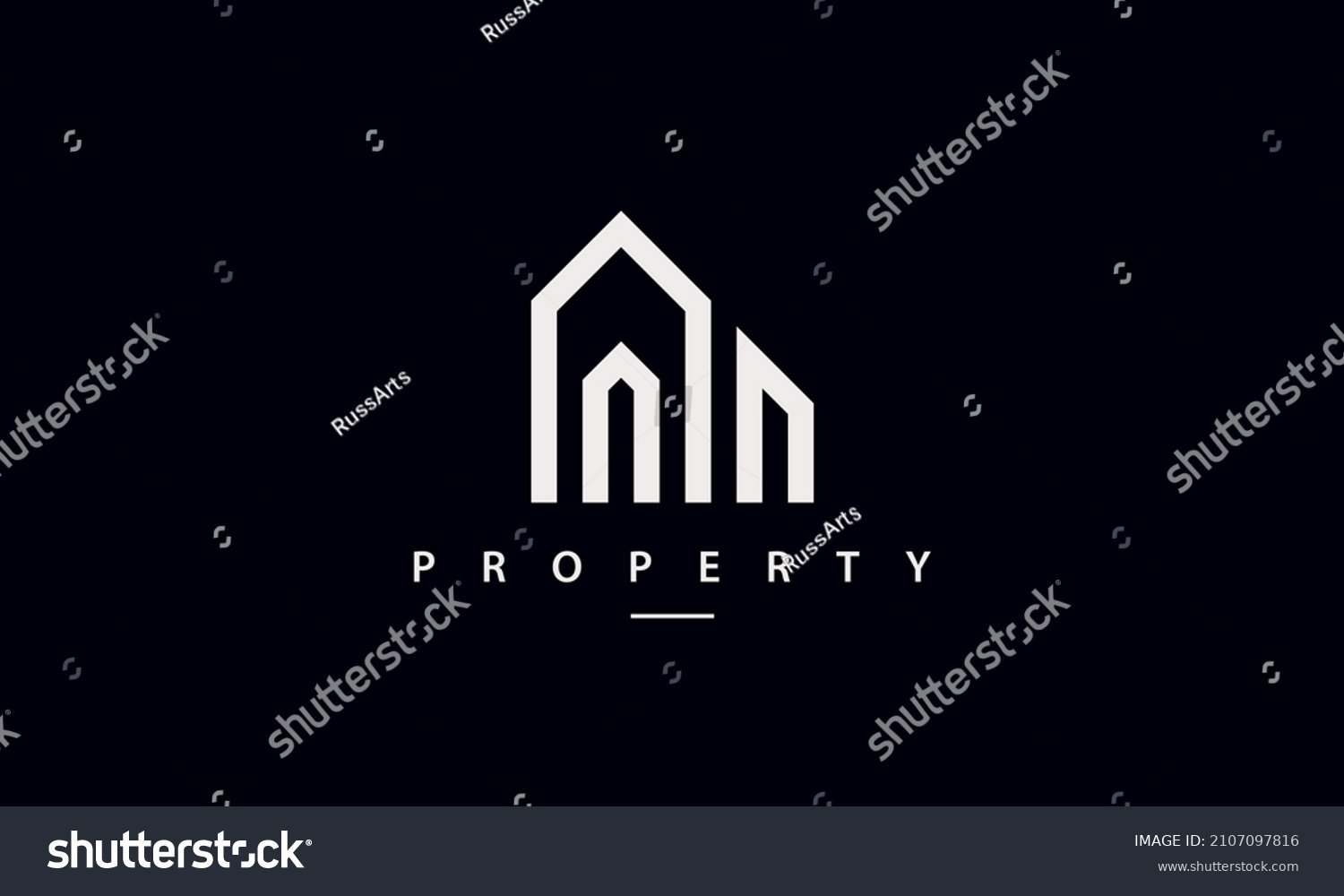 Building Logo Modern Building Logo Design Stock Vector (royalty Free 