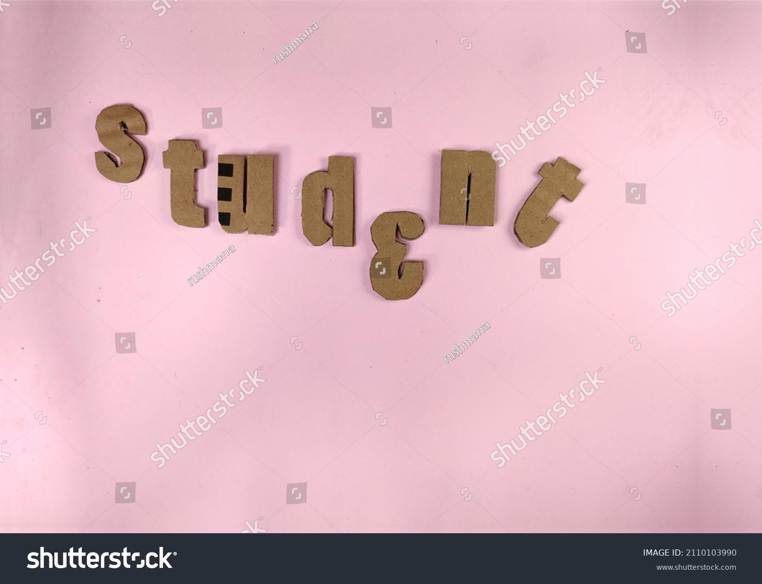 word-student-made-cardboard-letters-stock-photo-2110103990-shutterstock