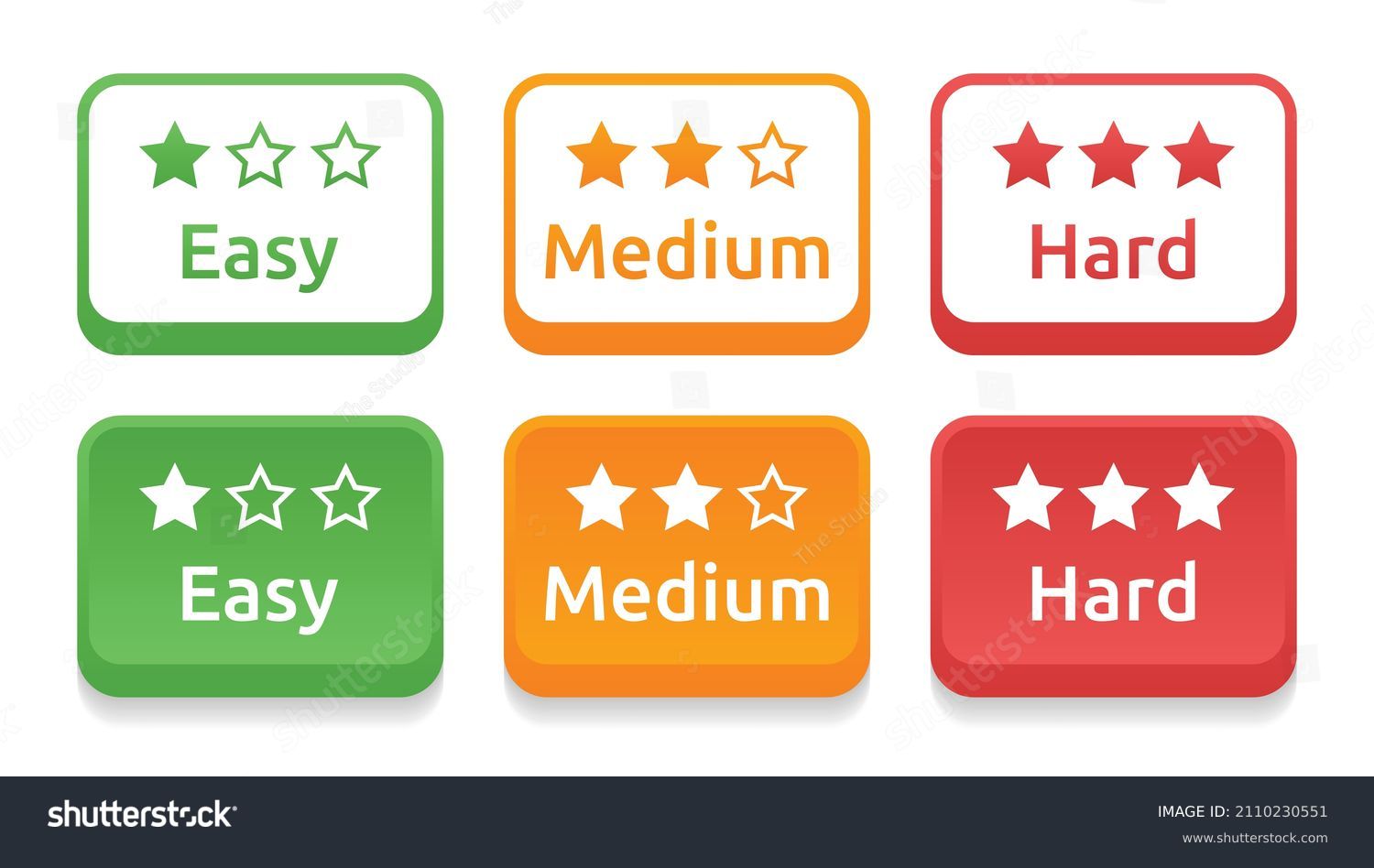 easy medium hard icons        <h3 class=