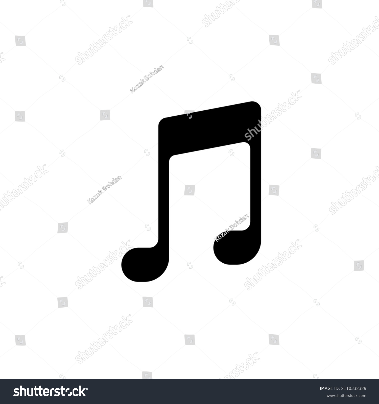 Black Note On White Background Can Stock Vector (Royalty Free ...