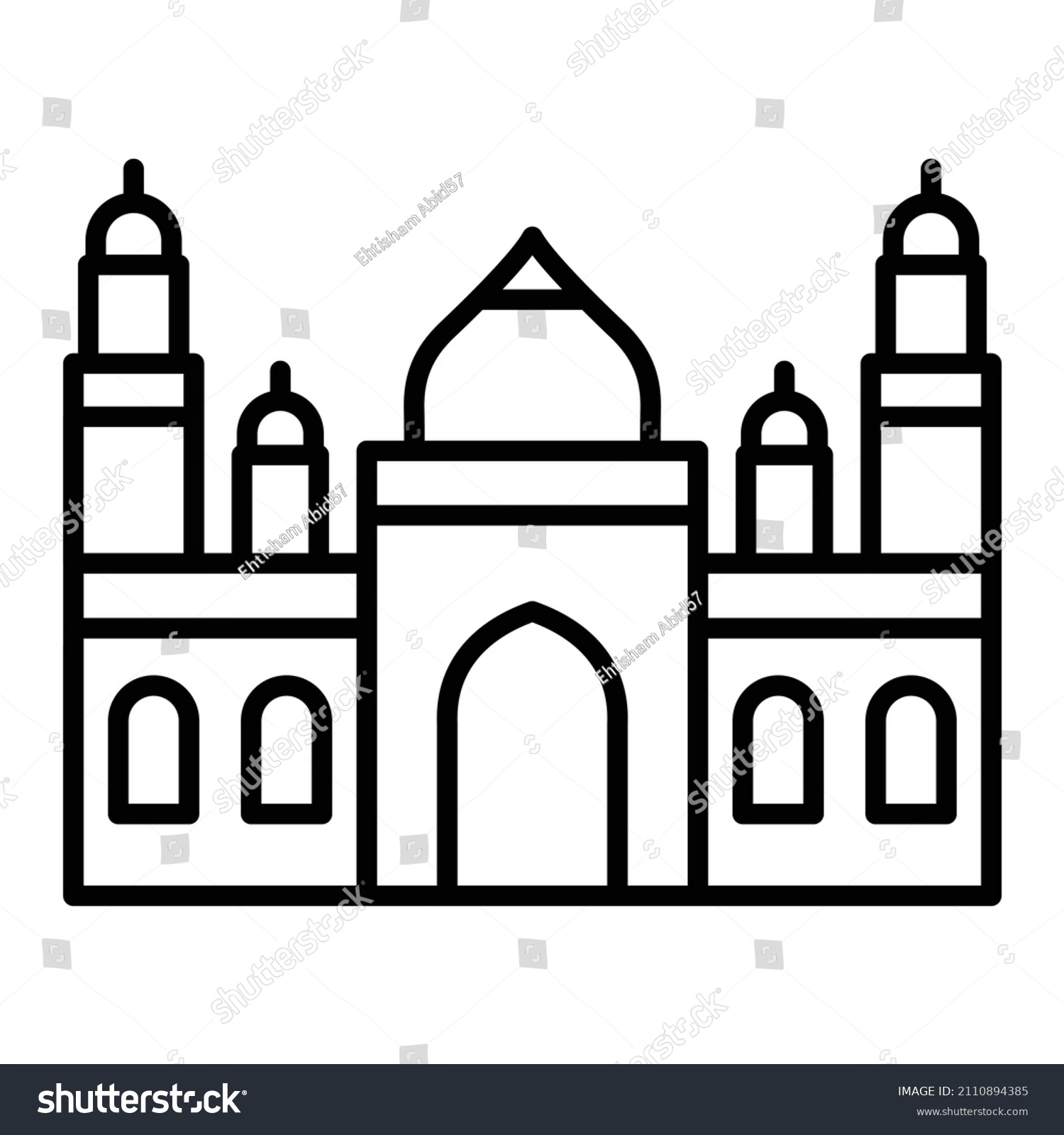 17,751 Outline Mosque Images, Stock Photos & Vectors 