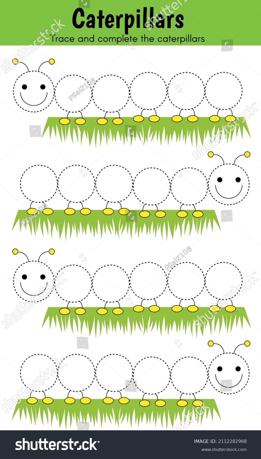 vektor-stok-handwriting-practice-sheet-trace-circles-complete-tanpa