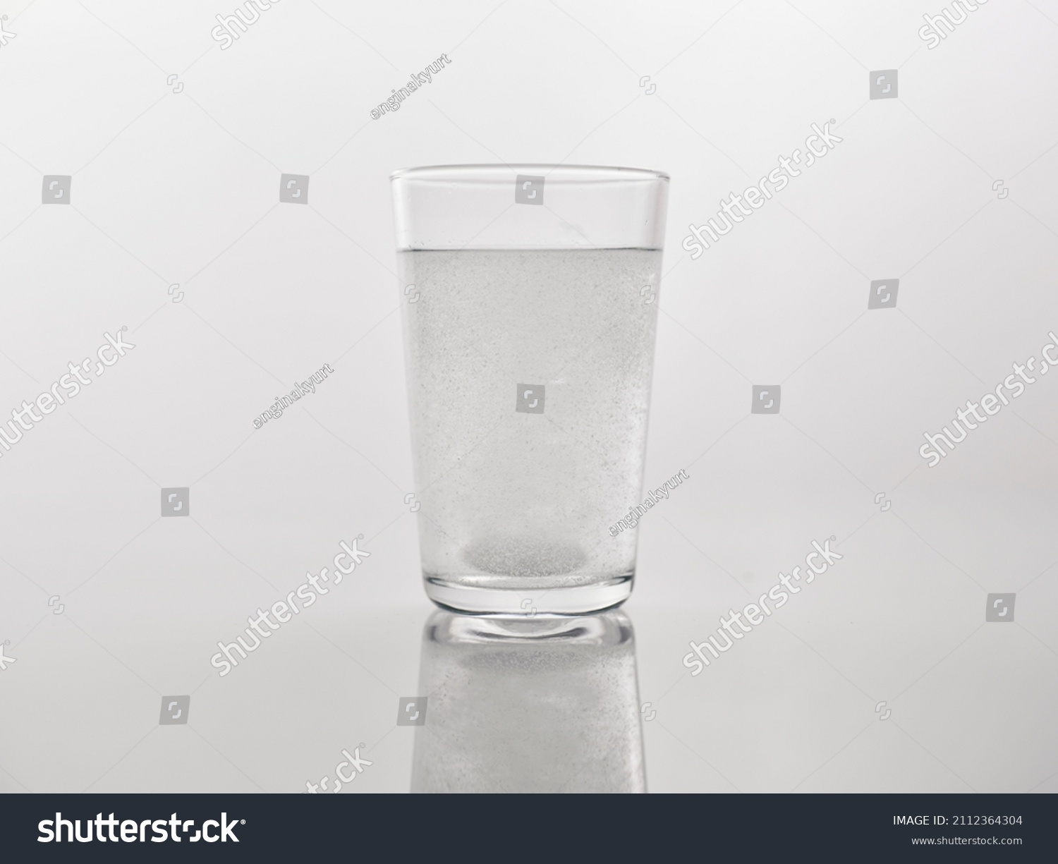 Medicine Dissolved Glass Water Stock Photo 2112364304 | Shutterstock