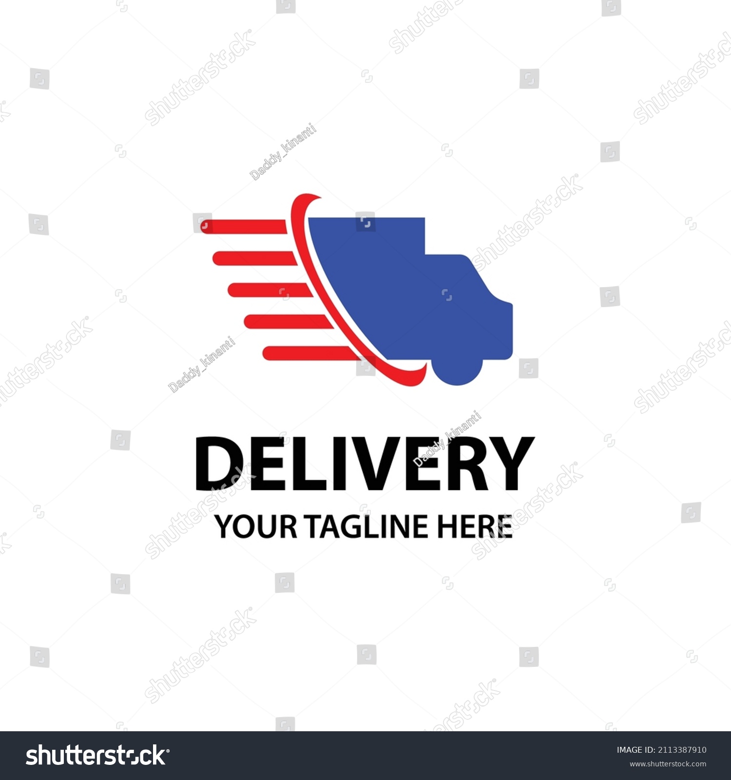 Illustration Delivery Transportation Send Packet Online Stock Vector ...