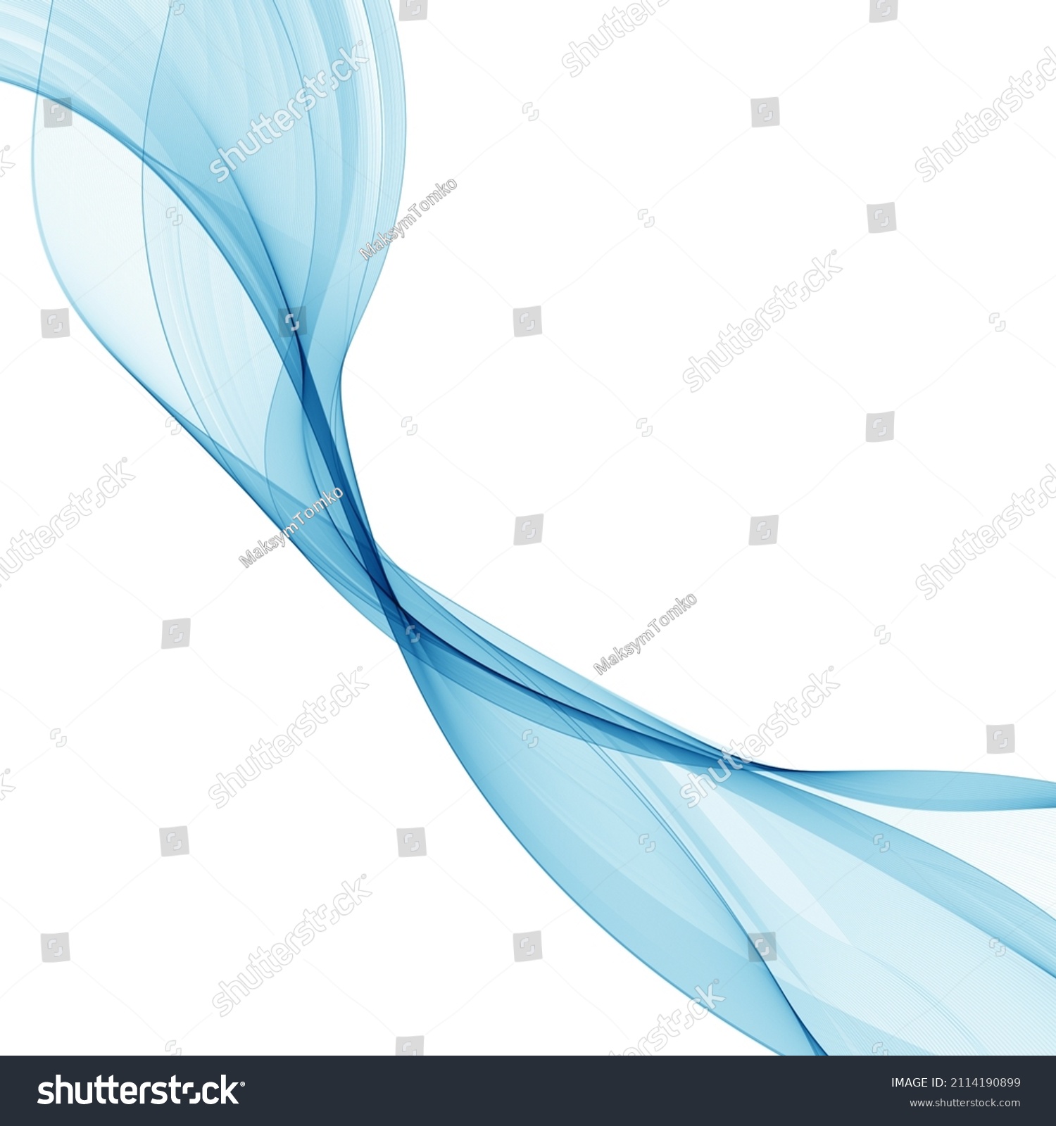 Blue Abstract Wave Vector Background Design Stock Vector Royalty Free Shutterstock