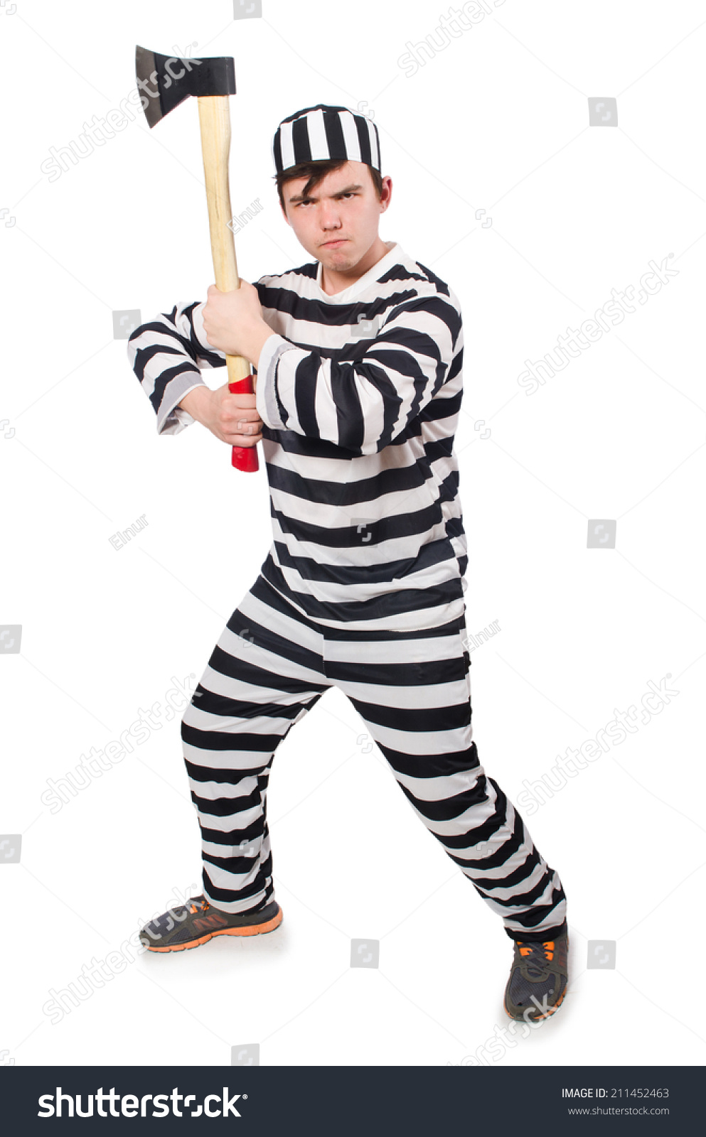 Funny Prison Inmate Concept Stock Photo 211452463 | Shutterstock