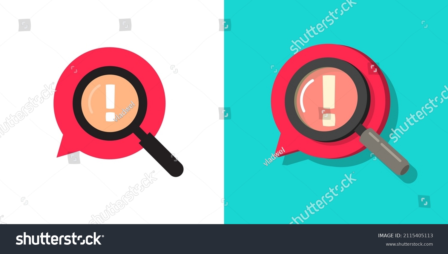 Important Risk Data Identification Icon Vector Stock Vector (Royalty