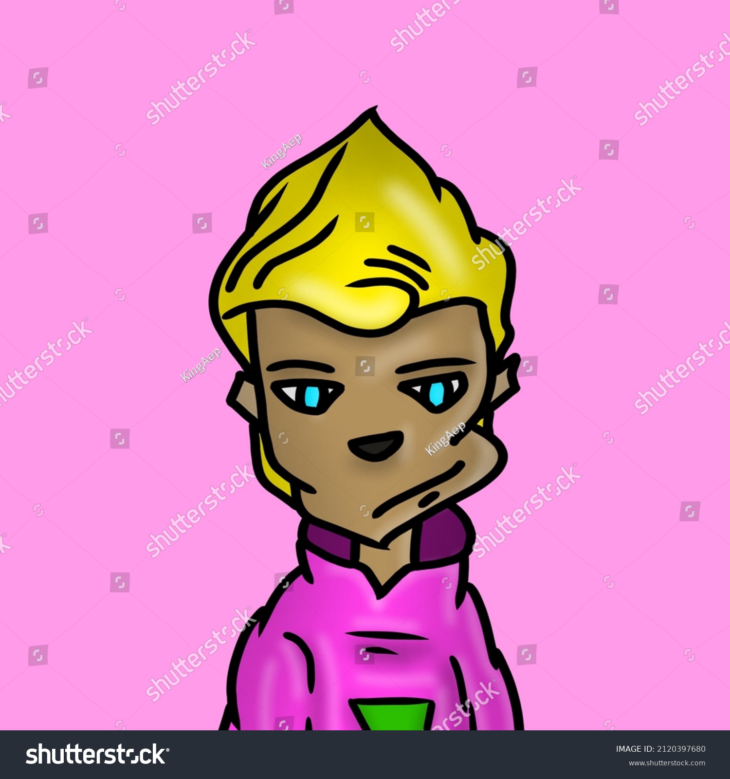 Illustration 2d Cartooncharacter Design Stock Illustration 2120397680