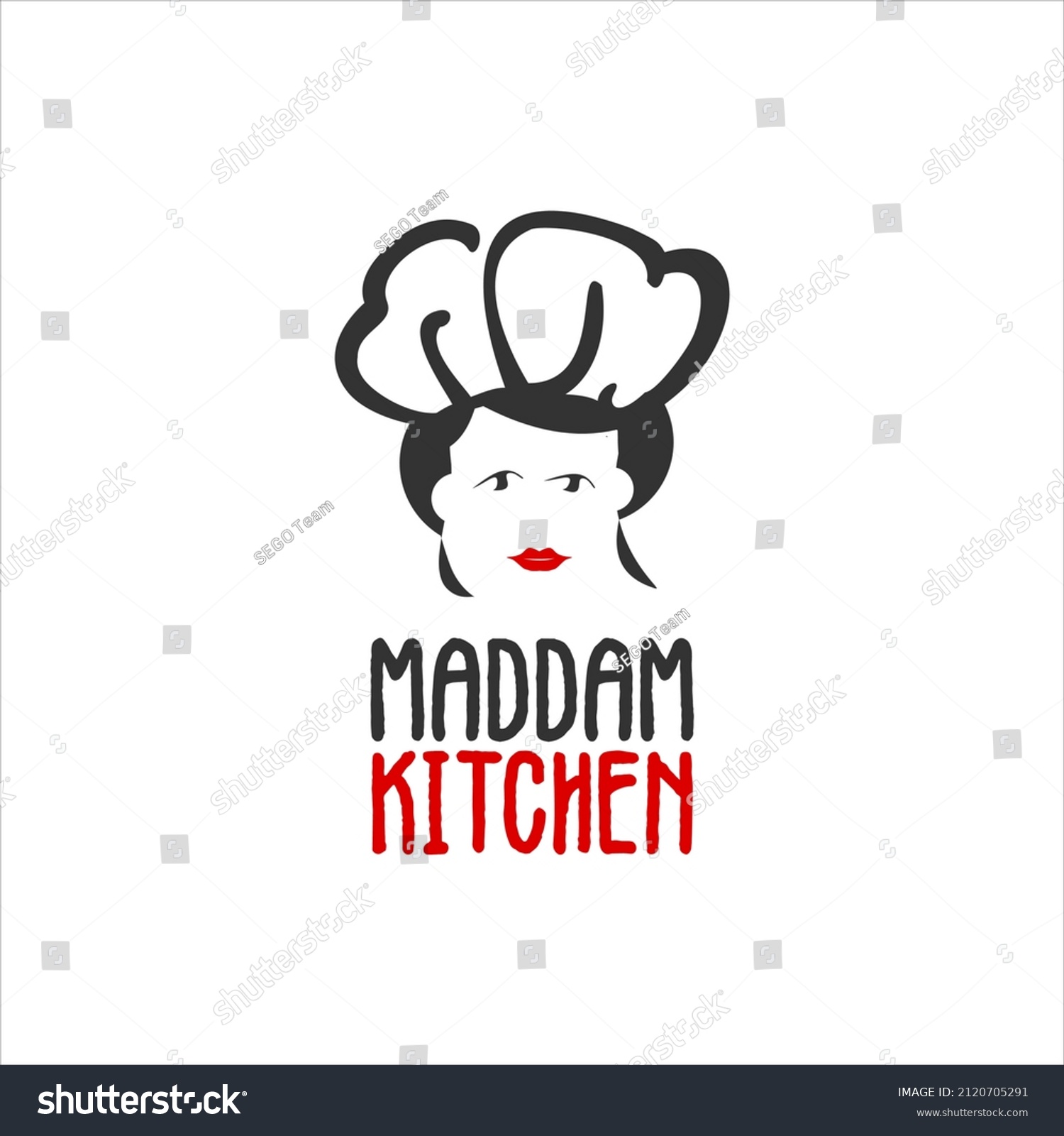 Food Industry Chef Logo Design Graphic Stock Vector (Royalty Free ...