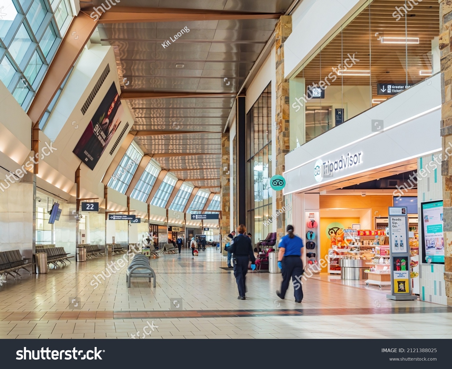 45 Im Genes De Will Rogers World Airport Im Genes Fotos Y Vectores   Stock Photo Oklahoma Feb Tripadvisor Company In The Oklahoma Airport 2121388025 