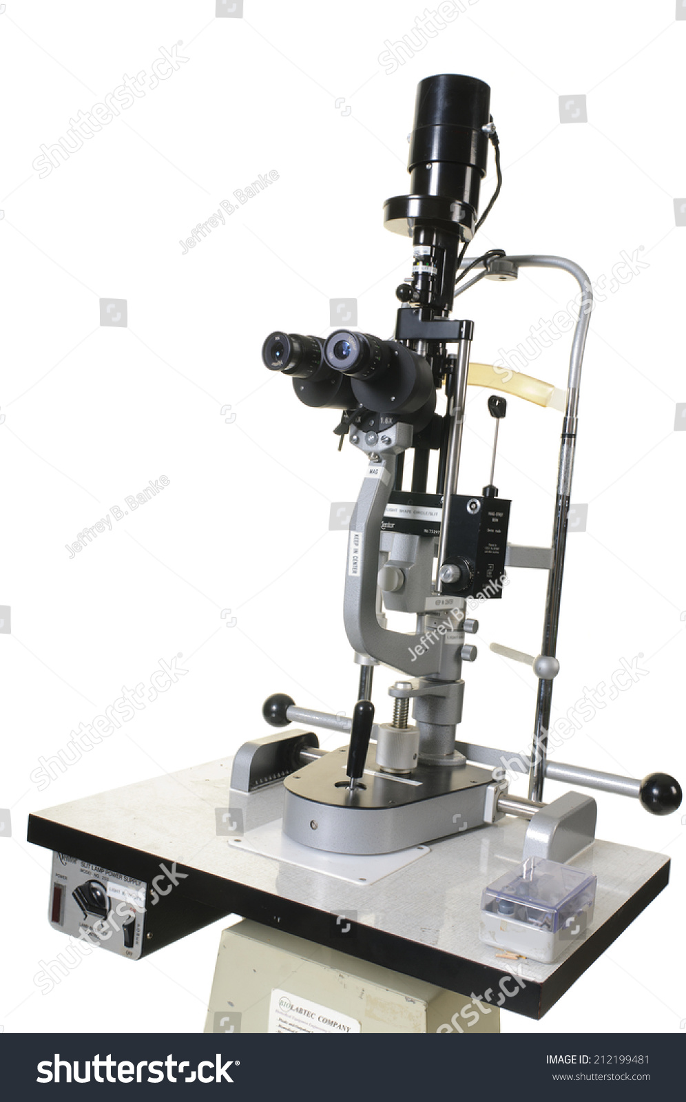 13 Slit Lamp Illumination Images Stock Photos Vectors Shutterstock   Stock Photo Lake Forest June Haag Streit Slit Lamp For Eye Examination With A Mentor Power Supply For 212199481 