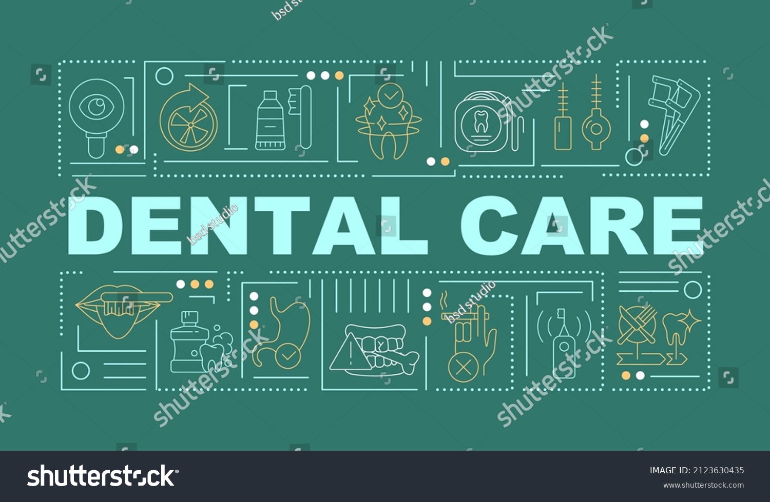 dental-oral-care-word-concepts-dark-stock-vector-royalty-free-2123630435-shutterstock