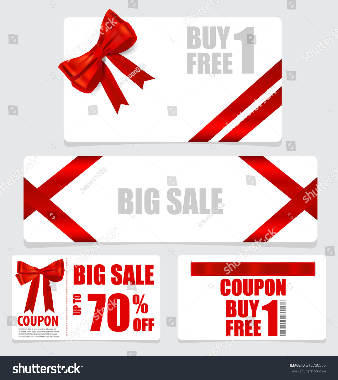 End Year Sale Savings Labels Set Stock Vector (Royalty Free) 212750566 ...