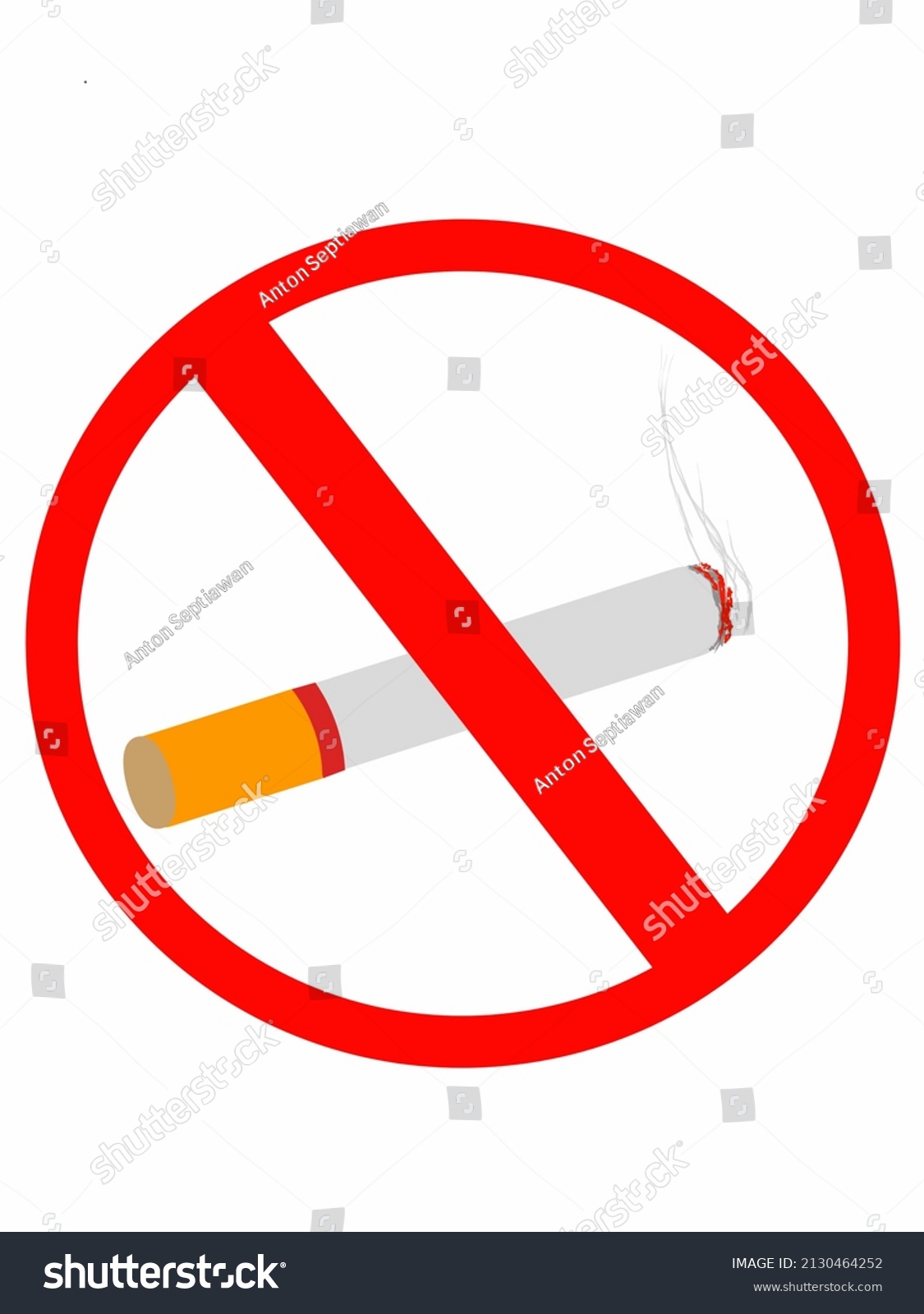 No Smoking Logo Vip Area Stock Illustration 2130464252 | Shutterstock