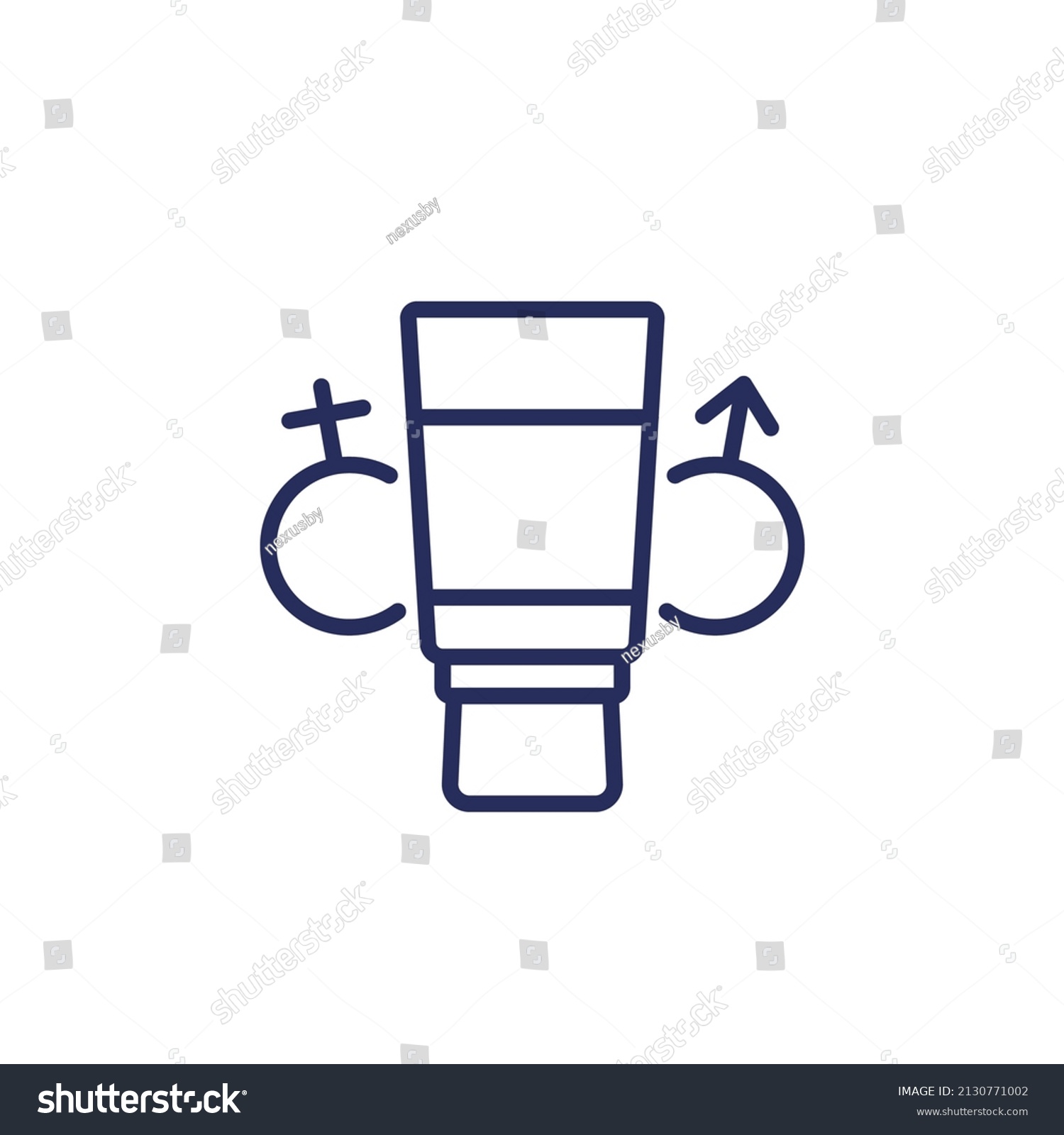 Lubricant Sex Line Icon Lube Intimate Stock Vector Royalty Free 2130771002 Shutterstock 5230