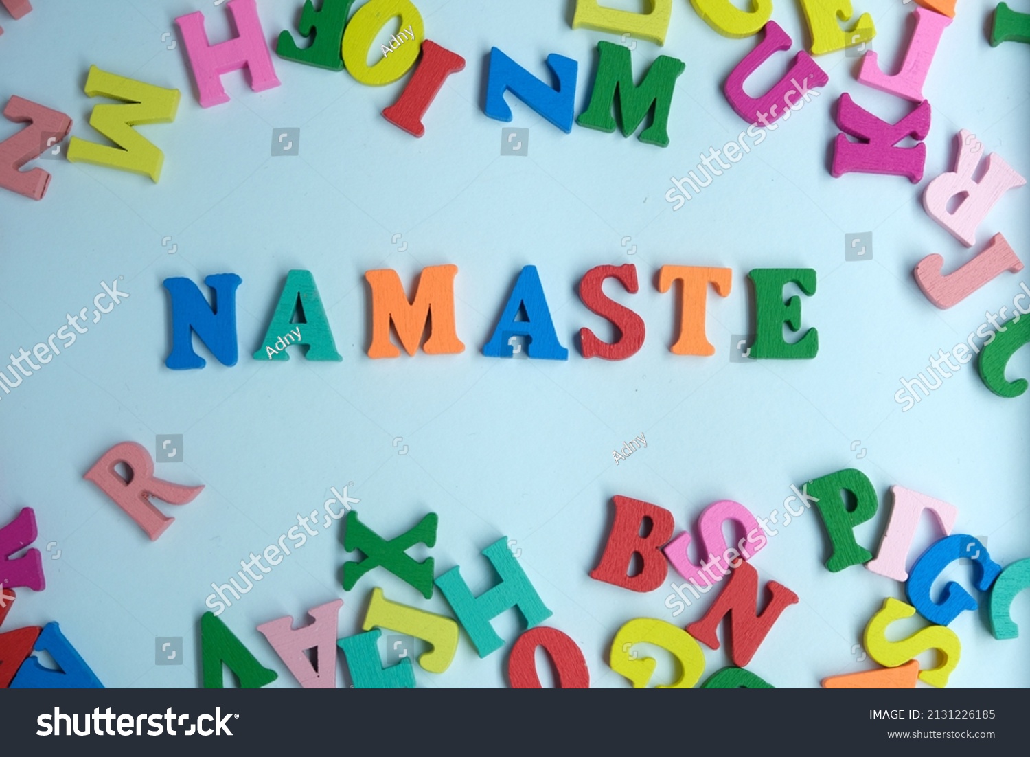 167 Namaste Nepali Stock Photos Images Photography Shutterstock   Stock Photo Word Namaste In White Background Namaste Is The Way For Gujarati Hindi Kannada And Nepali To 2131226185 