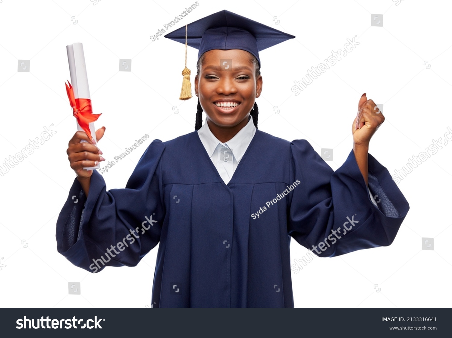 Education Graduation People Concept Happy Graduate Stock Photo ...