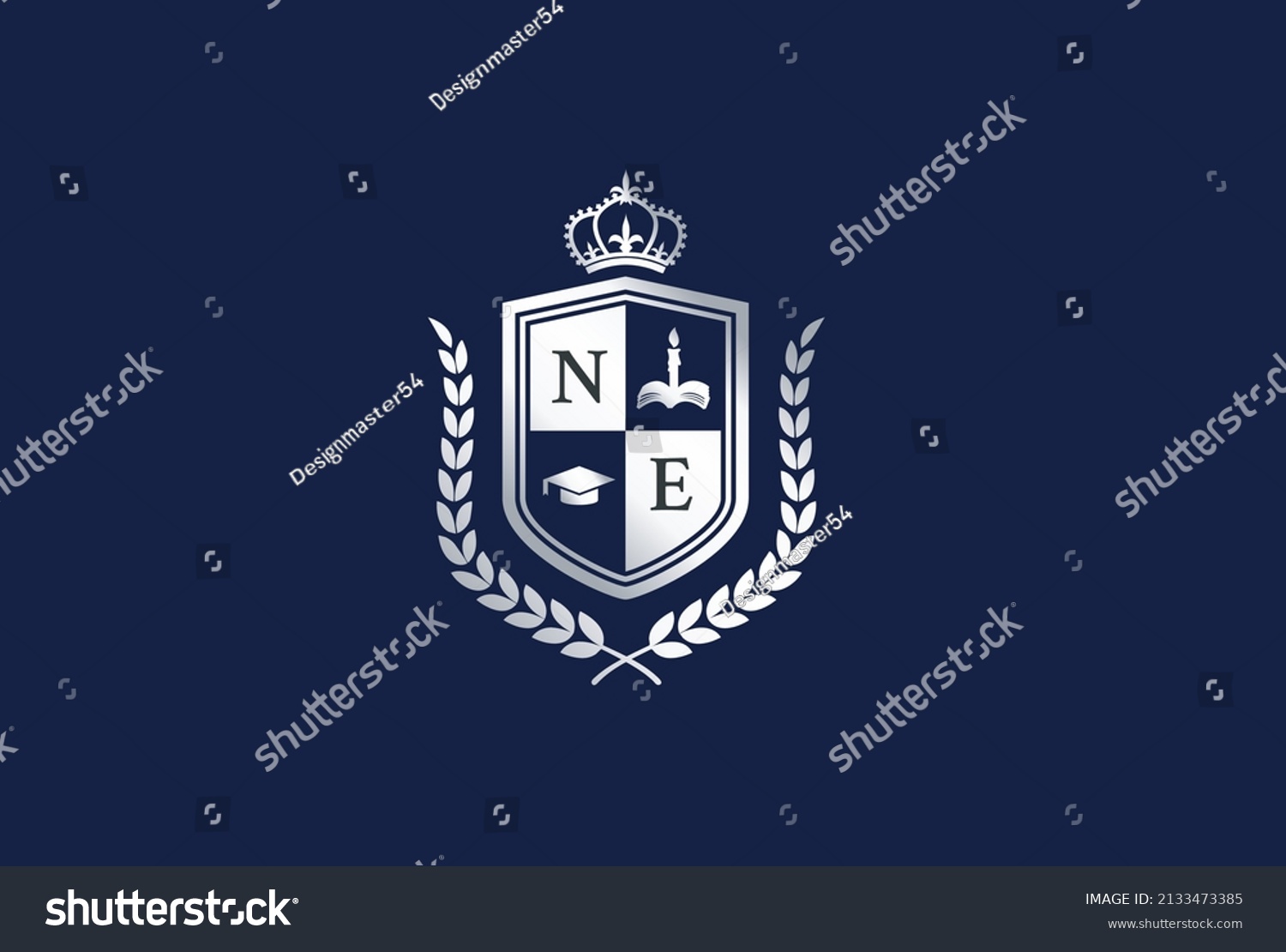 Crest Shield Logo Vector Modern Minimal Stock Vector (Royalty Free ...