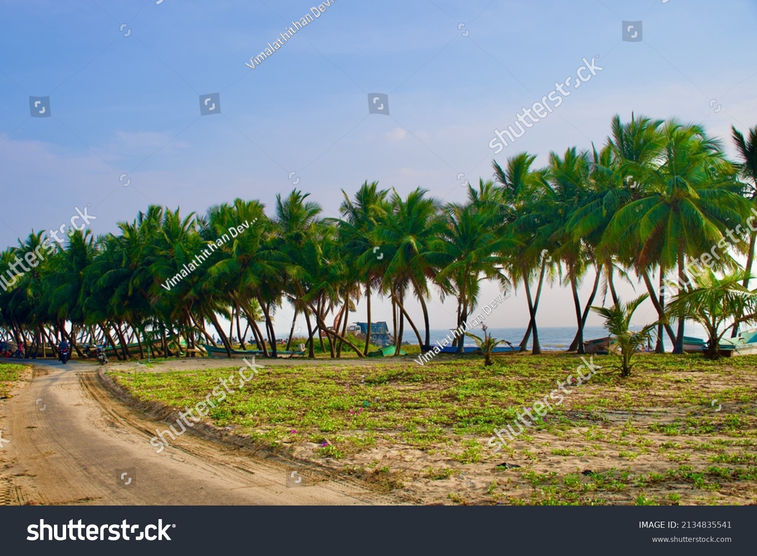 Eastern Coastal Plains Tamil Nadu India Stock Photo 2134835541 ...